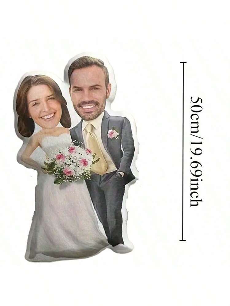 Bạn có thể gửi những bức ảnh yêu thích của mình để tùy chỉnh gối ảnh chân dung 3D, in hai mặt, quà cưới, hình đồ chơi, quà trang trí phòng, quà tặng cho người có bằng Tiến sĩ và Thạc sĩ, chất liệu sợi polyester 100%, gối mini hình mặt búp bê mềm mại được cá nhân hóa. - Nhiều màu - Xem 3