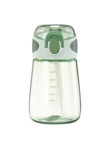 Tasse ronde étanche sans PVC, petite, avec anse. Tasse à paille d'été, récipient en plastique portable, tasse à bubble tea mignonne. Convient pour l'extérieur, les voyages, la randonnée, le camping, l'école, le travail, la maison. Unisexe, cadeau parfait - Multicolore - Voir 14