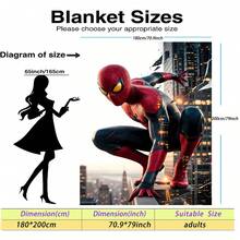 Marvel Đây là chiếc chăn nỉ in hình Người Nhện, với phông nền là thành phố New York. Màu sắc rực rỡ, nhưng màu nền được làm dịu để giảm bớt sự kích thích thị giác. Màu sắc của các nhân vật nổi bật giúp dễ dàng nhận biết. Chiếc chăn vừa có tính thẩm mỹ cao vừa ấm áp và mềm mại, thích hợp dùng làm chăn phủ ghế sofa, chăn ngủ trưa hoặc trang trí giường ngủ. - Nhiều màu - Xem 16