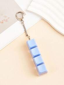 Bộ 1 chiếc móc khóa đồ chơi giảm căng thẳng hình bàn phím 4 phím tối giản, có thể giảm áp lực, dùng làm móc chìa khóa xe hơi, mặt dây chuyền túi xách, thiết kế hình phím bàn phím, móc khóa giảm áp lực ngón tay cho người lớn, móc khóa thư giãn, móc khóa giảm căng thẳng giúp tập trung, quà sinh nhật, quà tặng tiệc tùng, quà tặng ngày lễ - Nhiều màu - Xem 9