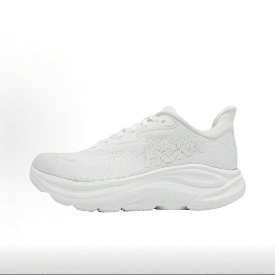1 đôi giày thể thao Hoka One One CLIFTON 10 Basic Knit, phù hợp mọi mùa - màu đen - Xem 1