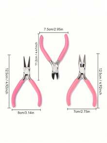Kit de fabricación de aretes hipoalergénicos, Modacraft Kit de suministros para hacer aretes con 2000 piezas, ganchos hipoalergénicos, cierres de aretes, pasadores, anillos de salto para suministros de joyería - Conjunto de accesorios de joyería - Ver 12
