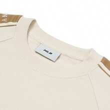 MLB Unisex Monogram Sweatshirt/Pullover, Comfortable Minimalist Design For Outdoor, Commuting, 3AMTM0954-50CRS - Beige - View 3
