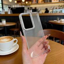 Coque de téléphone pailletée compatible avec Samsung Galaxy S26 Ultra, coque de protection souple anti-chocs pour Galaxy S26, S25 Ultra, A57, A37, A17, A56, A36 - Transparent - Voir 9