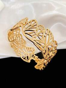 1件复古时尚独特设计奢华优雅波西米亚风格创意手链，女士时尚饰品，适合日常佩戴、节日和派对场合。 - 彩色 - 查看 9