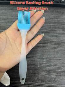 1pc Multi-Functional Olive Oil Silicone Brush, PP Material Bottle Body, Durable And Sturdy, Suitable For Storing Various Liquids, Applicable For Kitchen Cooking, Outdoor BBQ, Salad Making, Baking, Air Fryer, Suitable For All People, Lightweight Home Multi-Functional BBQ Silicone Oil Brush, Reusable Refillable Dispenser Bottle, Kitchen Supplies, Kitchen Gadgets, Baking Supplies (Random Color And Style) - Multicolor - View 10