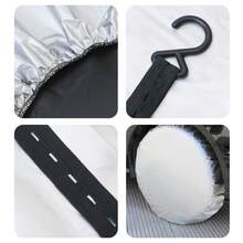 Four-Piece Car Tire Cover Set, Waterproof, Sunproof, And Freeze-Resistant Tire Cover, Dustproof Tire Protection Cover, All-Season Sunproof And Dustproof Cover, Spare Tire Storage And Protection Cover - 4-piece Pack - View 9