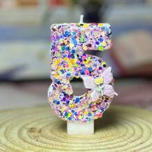 Birthday Candles Butterfly Flower Creative Ritual Surprise Birthday Cake Number Decoration Candles Flower Style Suitable For Birthday Party Cake Decoration Halloween Christmas Cake Decoration - Multicolor - View 20