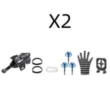 16件套蜘蛛丝发射器，蜘蛛英雄蜘蛛丝手套，高科技玩具 - 彩色 - 查看 8