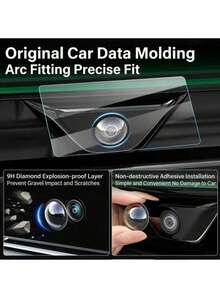 360°全景車用攝影機保護蓋,倒車攝影機鏡頭保護器。具備防塵、防刮、防霧、防碰撞功能。高畫質、高透明度、視野無遮擋,適用於轎車與SUV。高端汽車外觀保護配件。 - A - 查看 7