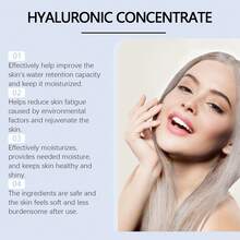 Hoygi Hyaluronic Acid Serum - Deep Hydration And Nourishes Skin, Repair Dullness, Improve Skin Softness And Smoothness, Effectively Prevent Face Aging And Maintain Elasticity, Relieve Dry Skin, Restore Skin Vitality - Hyaluronic Acid - Xem 3