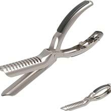 Desmenuzador de carne de acero inoxidable con clip curvo y función antideslizante, adecuado para barbacoa - Multicolor - Ver 8