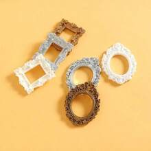 1套8英吋DIY陰影盒組件，3D相框組件，包含8個金色迷你相框與小雕像，可用於製作陰影盒或桌面裝飾，適合週年紀念、婚禮與居家牆面裝飾、房間桌面裝飾，送給親友的紀念禮物 - 升級版3D相框套裝 - 查看 9