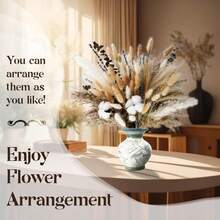 Dried Flower Bouquet - 113pcs - View 7