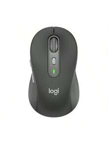 Logitech 罗技 Signature M750 中/大号无线鼠标，智能滚轮，蓝牙连接，支持多设备连接，电池续航长达 24 个月，静音点击，可自定义侧键，符合人体工学设计 - 查看 12