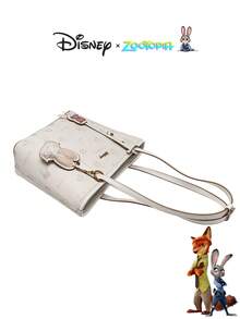 Disney 迪士尼女士大容量兔子手提包 | 多功能通勤单肩包，理想礼物 - 彩色 - 查看 6