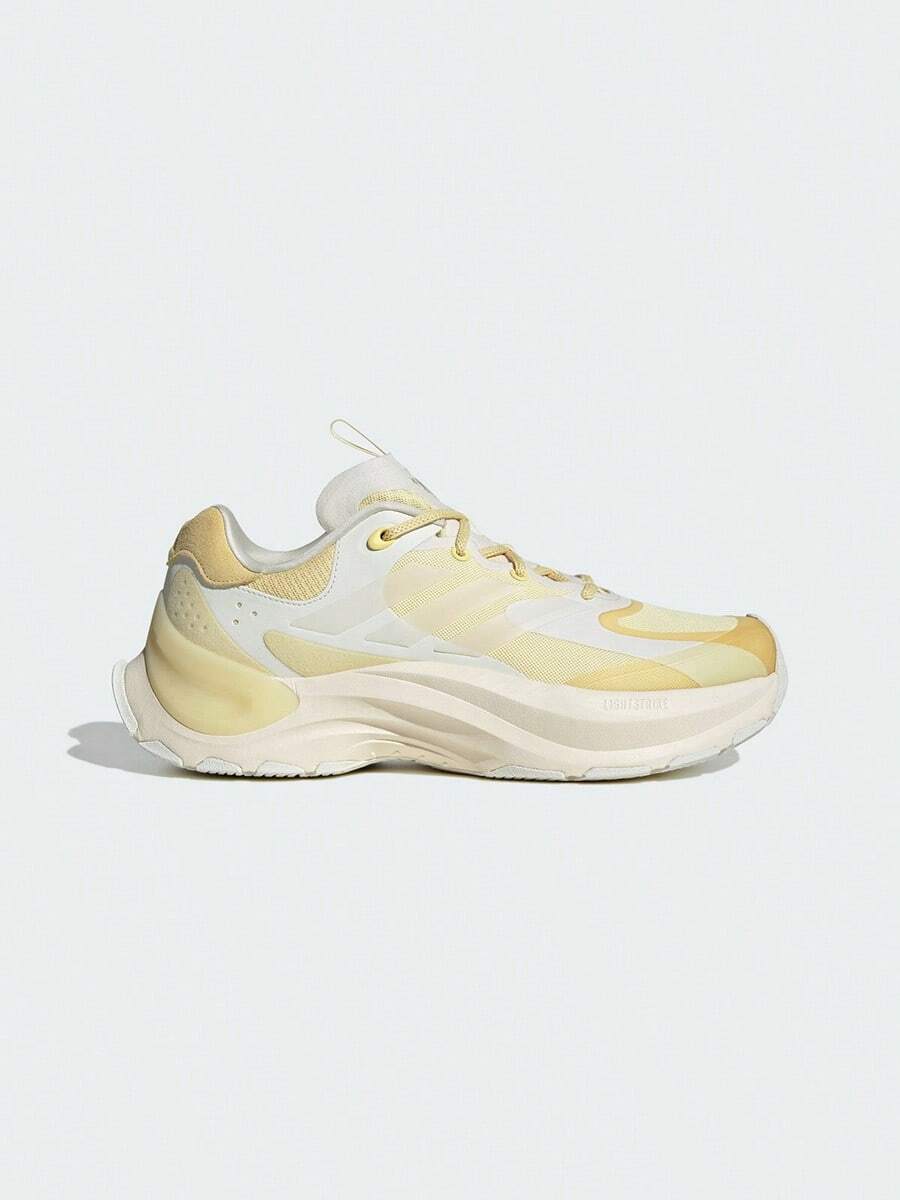 Adidas Couple's Breathable Sports Shoes, Lightweight Comfortable Fashion Running Shoes IH3798 - Yellow - View 1