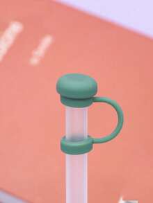 Multi-Functional Best-Selling Silicone Dust Cap, 10mm Anti-Leakage Plug, Suitable For Cups And Straw Cups, Fashionable And Minimalist Accessory, Party Tableware Decor Accessory, Anti-Leakage Straw Plug, Straw Dust Cap Protective Cover - Multicolor - View 11