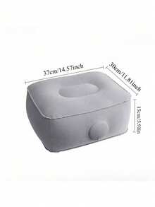1/2pcs Inflatable Footrest, Inflatable Seat Cushion, Quick Press Inflatable Travel Footrest, No Air Pump Needed, Portable Foldable Footrest Suitable For Airplane, Concert, Camping, Fishing And Other Scenes - Multicolor - View 7