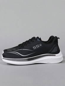 Giày thể thao nam mùa thu mới, giày tennis unisex, giày thể thao thường ngày cho nam. - màu đen - Xem 5