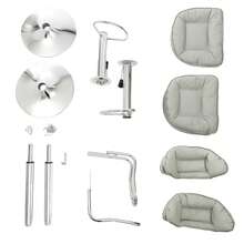 Sgabelli bar - Grigio Chiaro - Visualizzare 1