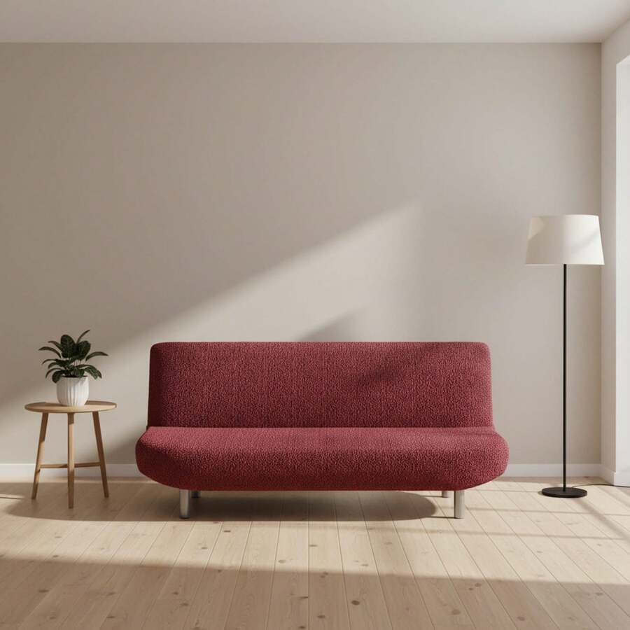 Kiva 3-Seater Click-Clack Bi-Elastic Sofa Bed Cover, Various Colors Available - Super Elastic Protective Sofa Cover For Click-Clack, Book And Futon Sofas - Caldera Rk - View 1