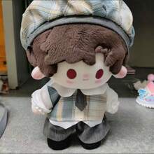 10cm/20cm 娃娃服裝套裝系列，娃娃穿搭服飾，套裝組合，娃娃配件，絨毛玩具衣服，明星粉絲周邊娃娃服，派對小禮物，生日禮物(不含娃娃) - 彩色 - 查看 8
