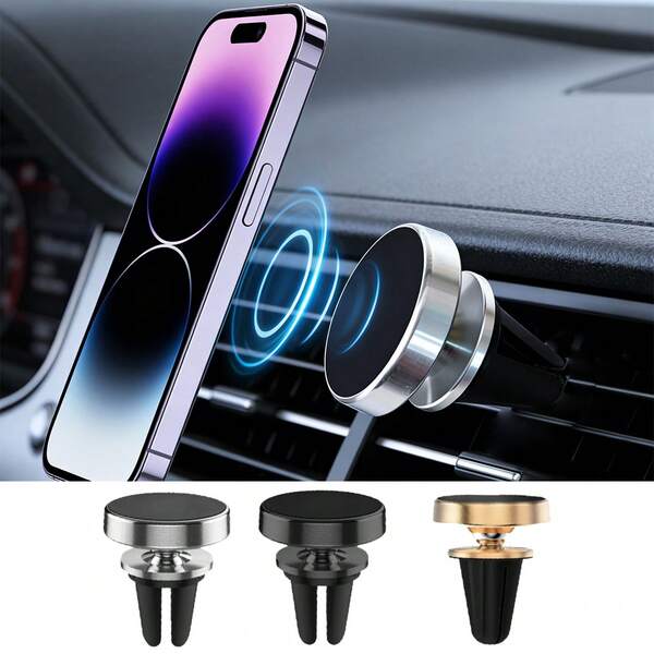 Super Strong Magnetic Car Phone Holder, Anti-Slip & Anti-Shake, Driving Navigation Assistant