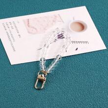 1个手工爱心水钻亮片耳机保护套，蓝牙耳机保护套，兼容苹果Pro 2、新款第四/三代、第一/二代Pro，亚克力耳机保护套 - 白色 - 查看 8