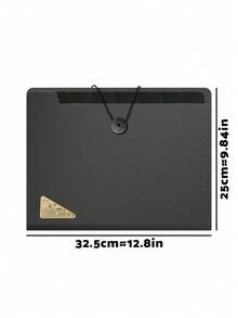 1 pieza Carpeta de archivo de oficina con múltiples compartimentos tamaño A4, organizador de exámenes estudiantiles tipo acordeón, portadocumentos de múltiples capas, bolsa organizadora de archivos universal - Multicolor - Ver 11