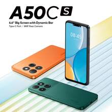 Itel A50CS 智能手机，4GB/64GB，6.6 英寸高清+动态显示屏，八核处理器，4000mAh Type-C 电池，指纹解锁，双卡双待 - 4+64G - 查看 5