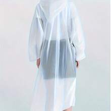 1pc Unisex Disposable Raincoat, Portable Card-Style Raincoat, High-Quality Emergency Raincoat For Adults, Suitable For Outdoor Camping, Hiking, Sports - Single Piece - View 2