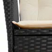 vidaXL Ensembles de table et chaises d'extérieur - Noir - Voir 6