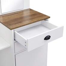 Wardrobe Set With Mirror, Hooks, Drawers And Umbrella Stand. - View 5