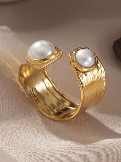 1 chiếc nhẫn thanh lịch, thích hợp cho nữ giới, lý tưởng làm quà tặng đám cưới, lễ đính hôn, kỷ niệm, ngày Valentine.