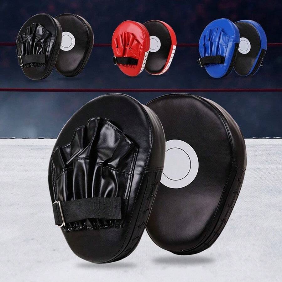Guantes de boxeo para golpear, almohadillas para hombres, mujeres y jóvenes, artes marciales, karate, kickboxing, Muay Thai, entrenamiento de taekwondo, guantes de golpeo curvos