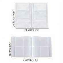 Transparent Jewelry Storage Bag Dustproof Albums Necklace Earring Ring Book Holder Portable Travel Jewelry Organizer Booklet - A - View 3