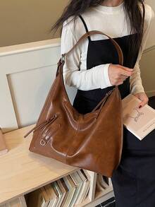New Arrival Niche Design Retro Versatile Fashionable Luxury Casual High-Quality Shoulder Crossbody Bag - Multicolor - View 5