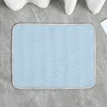 Thảm làm mát cỡ lớn cho thú cưng, đệm ngủ bằng lụa mát lạnh cho thú cưng, thảm làm mát mùa hè cỡ lớn, giúp thú cưng của bạn luôn mát mẻ và thoải mái suốt mùa hè. - Màu xanh lam - Xem 18