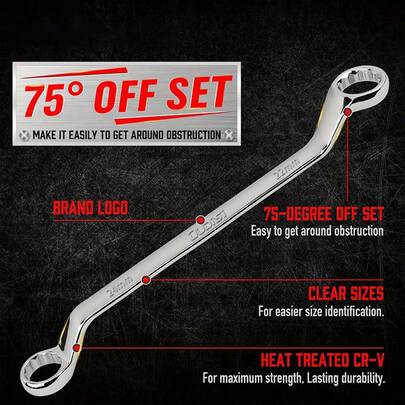 组合扳手和棘轮扳手套装维修工具