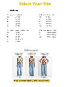 Ladies' Workwear Jeans, Drawstring Waist, Practical Multi Pocket DesignVersatile In All Seasons Christmas Outfit Women,Winter Clothes For Women New Years Outfit Women Vacation Outfits Women Birthday Dresses For Women Y2k Pants Baggy Jeans Women - 藍色 - 查看 5