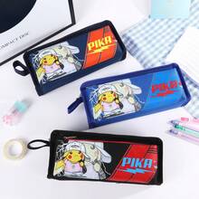 Hộp đựng bút Pokemon hoạt hình dễ thương, dung tích lớn, dùng hàng ngày. - Hoạt hình - Xem 6