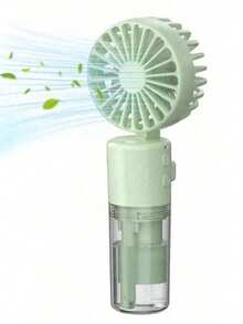 AIRPROSSING Ventilador de niebla de mano, ventilador de cuello portátil multifuncional de mini niebla, ventilador de escritorio de 800mAh, 4 velocidades ajustables, adecuado para damas, hogar, oficina, viaje - Soporte de Mano - Ver 15