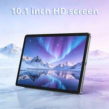 Qetupa Android 15 10.1 英寸平板电脑，4GB RAM + 64GB ROM / 8GB RAM + 128GB ROM / 8GB RAM + 256GB ROM（支持最高 1TB SD 卡扩展），MTK 8788 八核 2.0GHz 处理器，高清 (1280x800) IPS 触控屏，5MP + 13MP 双摄像头，6000mAh 电池，Type-C 接口，支持 802.11ax Wi-Fi 6 和 GPS（不支持 SIM 卡） - 銀色 - 查看 2