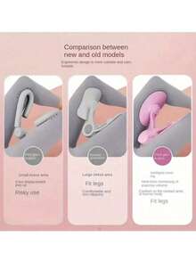 1pc Women's Pelvic Floor Muscle Training & Rehabilitation Device, Home Use Leg Slimming Tool, Postpartum Recovery, Kegel Exercise, Hip Adductor, Inner Thigh Health Repair Fitness Accessory - Purple - View 2