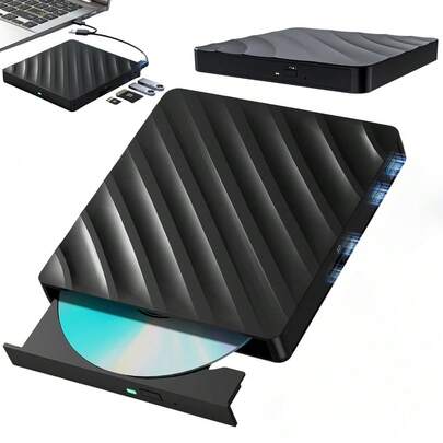 Dieser 5-in-1-DVD-Brenner zeichnet sich durch eine große Speicherkapazität, ein multifunktionales Design und eine hohe Klangqualität aus und ist damit die ideale Wahl für Heimkino-Enthusiasten und Audiophile.