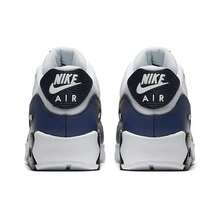 Nike Air Max 90 bequeme und strapazierfähige Laufschuhe mit Obermaterial aus Stoff und Synthetikleder, Unisex, Weiß, Blau und Gelb - AJ1285-101 - Übersicht 4