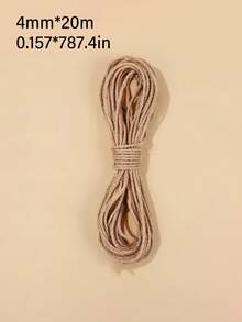 20/10m Cat Scratching Rope, Gardening Hanging Rope, Suitable For DIY Crafts, Gardening, Binding, Home Decor, Cat Scratching Post - Khaki - View 9