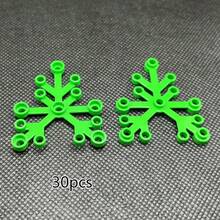 30 mảnh ghép hình lá cây, kích thước 6 x 5 inch, tương thích với bộ xếp hình cổ điển 2417, phụ kiện xây dựng thành phố và đường phố. - Nhiều màu - Xem 15