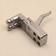 1pc Alloy Quick Release Clamp, Portable Two-Axis Linkage Trigger Accessory, Auto Reset Design, Outdoor Practice Auxiliary Tool, Durable Metal Hand Control Gear - Multicolor - View 3